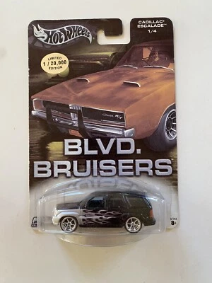 Hot Wheels BLVD. Bruisers Cadillac Escalade Edición Limitada Escala 1:64 Foto 1 de 3