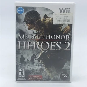Medal of Honor Heroes 2 Nintendo Wii EA 2006 CIB Complete Tested And Works - Picture 1 of 4