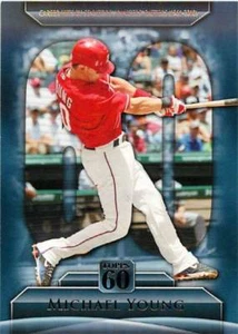 2011 Topps 60 #T60-40 Michael Young Texas Rangers Series 1 - Picture 1 of 1