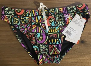 New Speedo Men's Beachstar Pattern 2" Brief  - B1 - Picture 1 of 4