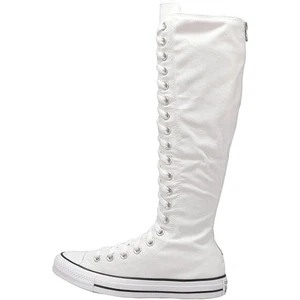 Sneaker Converse unisex Chuck Taylor All Star Xx-Hi nuove con etichette, bianco/nero, 5 US uomo - Foto 1 di 4