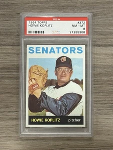 1964 Topps Set Break Howie Koplitz PSA 8 NM-MT Washington Senators - Picture 1 of 2