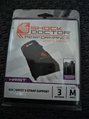 Shock Doctor Handgelenk Sleeve Wickelstütze - MAX PROTECT Medium. Rechts