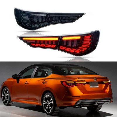 For 8th Gen 2020-25 Nissan Sentra OE Style LED Tail Lights Rear Lights 1 Pair - Image 1 of 4