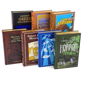 Canterbury Classics Lot 7 Horror Western Sci-Fi Fairy Tales Wells Stevenson - Picture 1 of 14