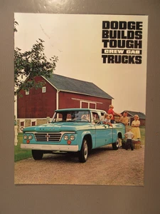 Dodge 1965 doble cabina camionetas folleto - Imagen 1 de 1