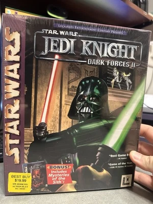 Star Wars Jedi Knight Dark Forces 2, 1997, Big Box **BRAND NEW SEALED** - Image 1 of 4