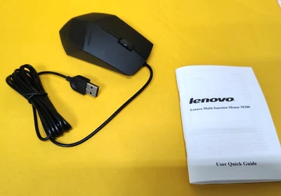 LENOVO USB WIRED OPTICAL MULTIFUNCTION MOUSE M300 (25213876) - Image 1 of 4
