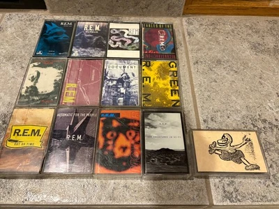 R.E.M. 13 Cassette Tape Lot 1982-1995! Full Classic IRS Collection  + Bonus! - Image 1 of 4