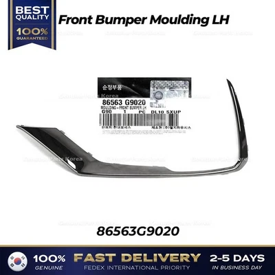 ⭐Genuine⭐ Front Bumper Moulding LH 86563G9020 for Hyundai Genesis G70 - Image 1 of 2