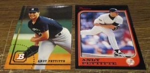 2) Andy Pettitte Bowman Baseball Karten 1993 Bowman #493 Rookie '97 #248 Yankees - Bild 1 von 2