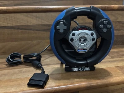 Volante Gamester Pro Racer para PlayStation 2 PS2 - Imagem 1 de 4