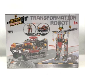 Construct-It (New In Box) Diy Mechanical Kit Transformation Robot - Picture 1 of 6