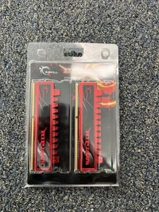G. Skill RipJaws 8GB kit (2x4GB) F3-12800CL9D-8GBRL PC3-12800 1600MHz INTEL XMP - Picture 1 of 2