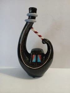 Vintage Drioli Italien venezianische Gondel Form Flasche 10" hoch ohne Korken - Bild 1 von 5