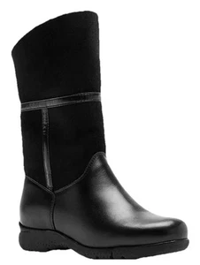 LA CANADIENNE echt Lammfell Stiefel, KOSMO SCHWARZ neu Größe 8,5 - Bild 1 von 13