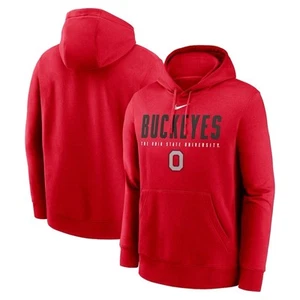 Maglione in pile Nike Ohio State Primetime Dynamic Mascot Football Club - Foto 1 di 3
