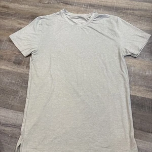 7 Diamonds Shirt Men's Size S Core Tee Performance Stretch Short Sleeve Gray - Picture 1 of 15