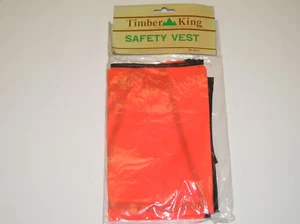 Timber King Safety Vest Outdoor Sports Hiking Trails - Picture 1 of 1
