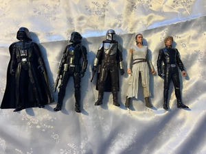 Star Wars action figures hasbro return of the jedi 6 inch Darth Vader Skywalker - Picture 1 of 7