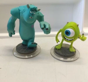 DISNEY INFINITY Monsters Inc Sully Sullivan und Mike Wazowski FIGUR 2x - Bild 1 von 3