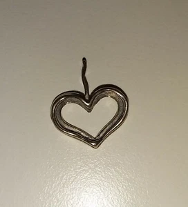 925 Silber Herz Anhänger  - Bild 1 von 3