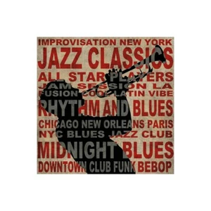 Impression Sur Toile Ou Papier Affiche Ou Cadre Wilson Luke Jazz I - Imagen 1 de 2