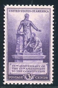 US Stamp #902 Emancipation Monument 3c - PSE Cert - XF-SUP 95 - MNH - SMQ $30.00