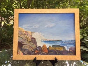 Meereslandschaft Gemälde von J. Howard Lightfoot - signiert & datiert 1962 - Star Island  - Bild 1 von 9