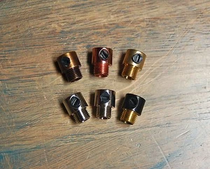 Piezas de alivio de tracción de metal y juego tornillo, rosca - tela alambre, remolque - Imagen 1 de 7