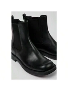 Camper Women’s Mil 1978 Leather Chelsea Boots Black - Picture 1 of 6