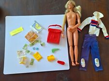 Vintage 1976 General Mills Kenner Bionic Woman Doll With Accessories