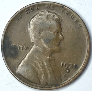 1930 D WHEAT PENNY Double Die Obverse - Picture 1 of 3