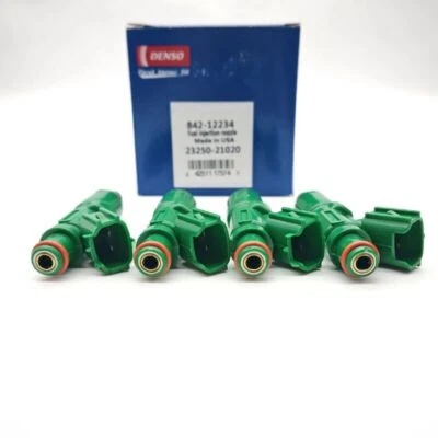 4X 23250-21020 Denso Denso Fuel Injectors For 2000-2009 Toyota Prius Scion xA xB - Изображение 1 из 4