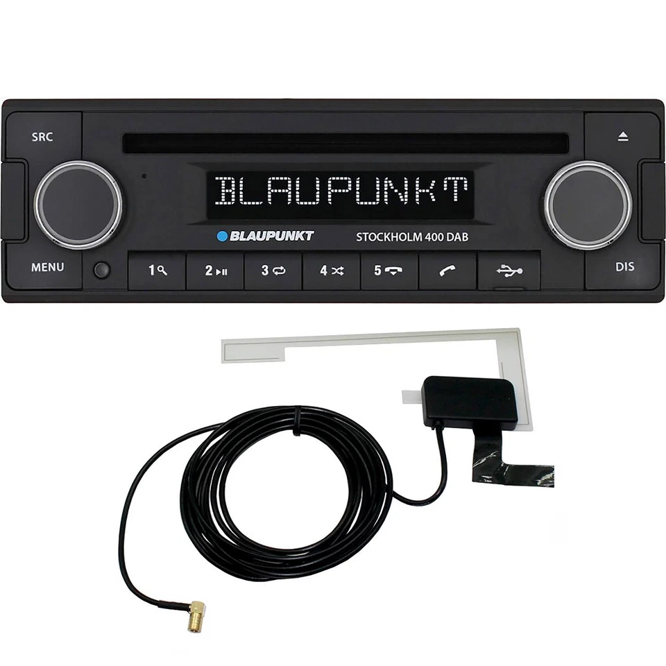 Blaupunkt Stockholm 400 DAB Autoradio Bluetooth CD MP3 USB unvollständig
