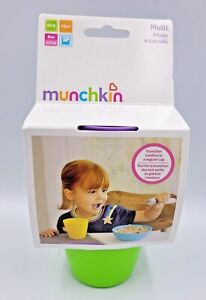 Munchkin Pack 4 Trainer Drinking Cups BPA Free 237ml suitable 18m +