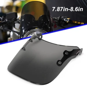 Headlights Windscreen Windshield Deflector Smoke For KAWASAKI ZR 750 550 250 ZR7 - Picture 1 of 12