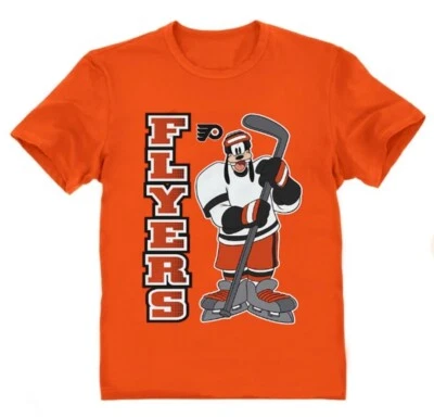 Camiseta Philadelphia Flyers 'Goofy para niños pequeños tallas 2T-thru-6T disponible Foto 1 de 2