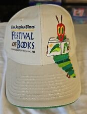 Vintage 2003 UCLA Los Angeles Times Festival Of Books Caterpillar Character Hat 