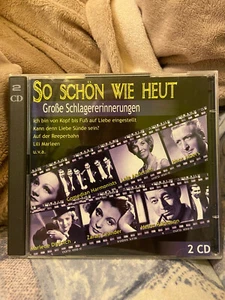 So schön wie heut - Große Schlagererinnerungen, 2 CDs, - Bild 1 von 2