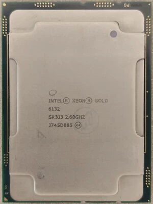 Intel SR3J3 Xeon Gold 6132 2.6Ghz 14-Core 19.25MB L3 Cache LGA3647 Processor CPU - Image 1 of 4
