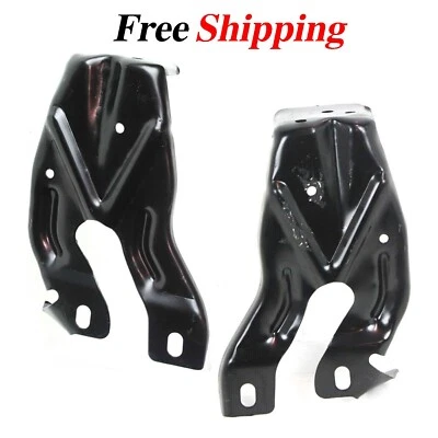 For 1998-2004 Nissan Frontier Bumper Bracket Front Left & Right Side Set 2pc - Image 1 of 4