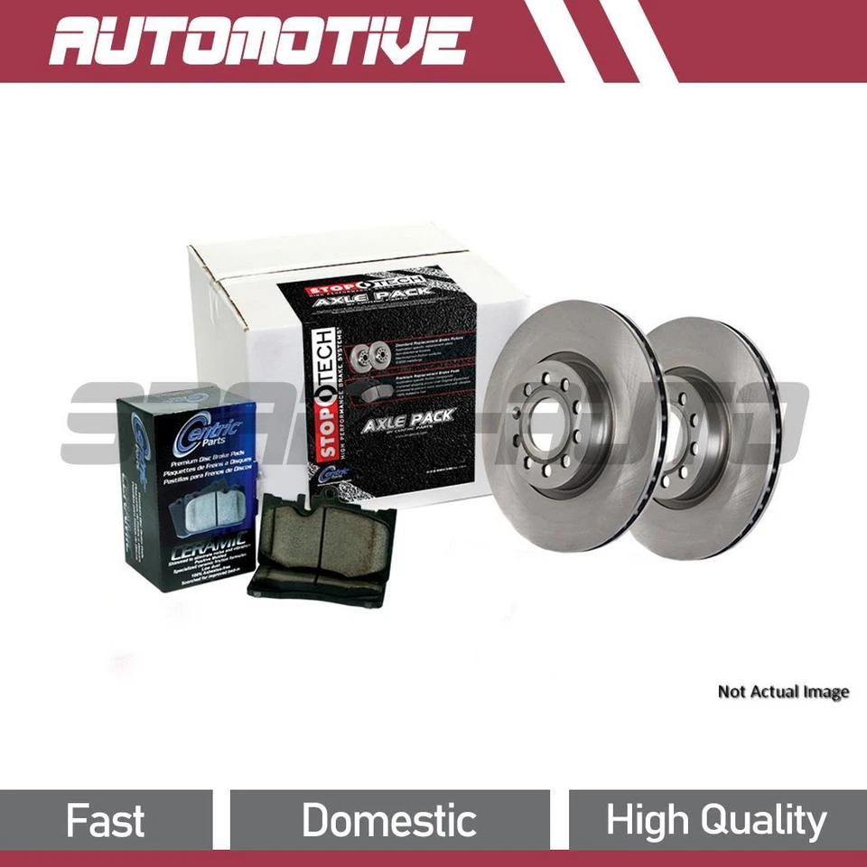 Kit de pastillas de freno y rotores traseros Centric Parts para Toyota Sienna 2004 Foto 1 de 1