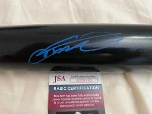 VLADIMIR GUERRERO JR. BLUE JAYS SIGNIERT LOUISVILLE SLUGGER PRO STOCK FLEDERMAUS JSA COA - Bild 1 von 4
