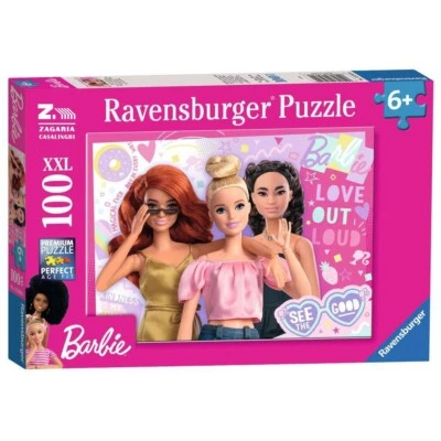 PUZZLE BARBIE 100 PZ SEE THE GOOD PER BAMBINE 6+ ANNI RAVENSBURGER - Immagine 1 di 2