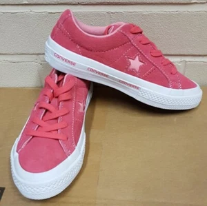 Converse One Star OX Plimsolls In Pink Sneaker UK 13 Jugend & UK 4 (N3 - Bild 1 von 5