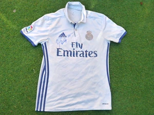 Maillot REAL MADRID CF signed MARCO ASENSIO foot ultras signé futbol - Bild 1 von 2