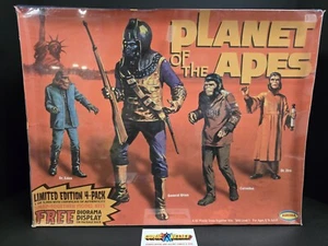 Aurora Planet of the Apes 4-Pack Model Kit Zaius Zira Ursus Cornelius Sealed - Picture 1 of 5