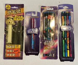Star Wars Pez Dispenser Carded Sealed - Stormtrooper & Pencils Lot -B22 - Picture 1 of 4