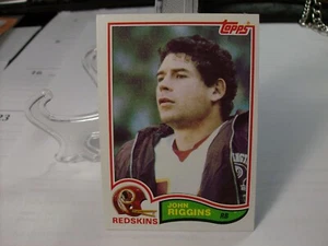 1982 Topps Football  #520 - John Riggins - Washington Redskins   82-132 - Picture 1 of 2